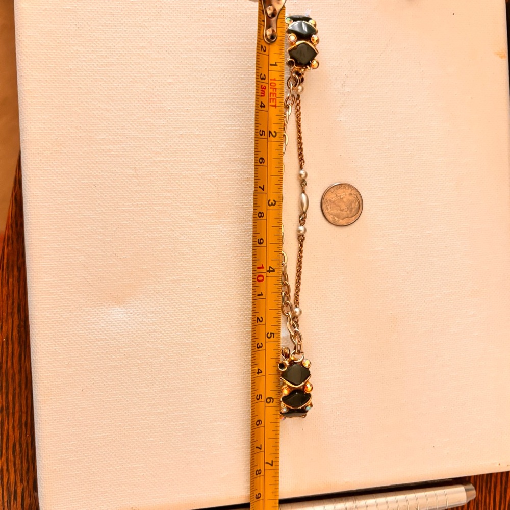 Vintage Sweater Clip   Double Brooch - Picture 7 of 14